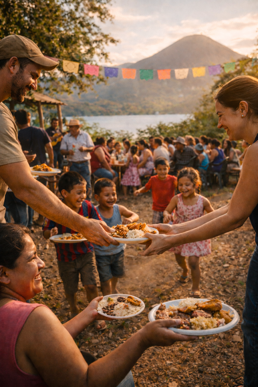 Familias de la comunidad local